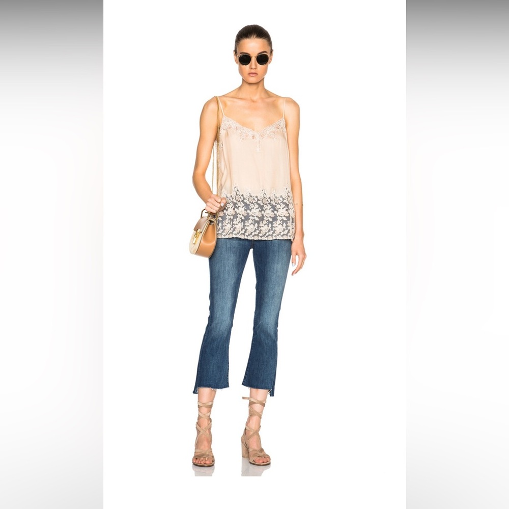 Mother denim insider crop fray, not rough enough